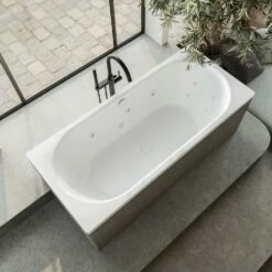 Kaldewei Classic Duo 110 Whirlpool Mit FULL BODY Whirlsystem, Perl-Effekt