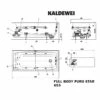 Kaldewei Puro 653 Whirlpool Mit FULL BODY Whirlsystem -Badezimmer Verkaufs-Shop kaldewei whirlpools puro 653 mit full 9259415