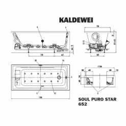 Kaldewei Puro 652 Whirlpool Mit SOUL Whirlsystem 7 Kaldewei Puro 652 Whirlpool Mit SOUL Whirlsystem -Badezimmer Verkaufs-Shop kaldewei whirlpools puro duo 664 mit 9259391