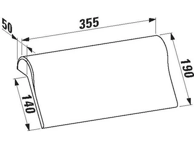 LAUFEN Gel-Kopfpolster Für Badewanne 3 LAUFEN Gel-Kopfpolster Für Badewanne