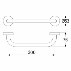 Sky Wannengriff -Badezimmer Verkaufs-Shop marken megabad profi collection bad accessoires 9139160