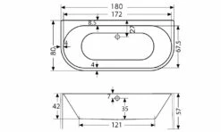 Polypex Calina Halbfreistehende Badewanne Inkl. Ab- Und Überlaufgarnitur Mit Integriertem Wanneneinlauf 10 Polypex Calina Halbfreistehende Badewanne Inkl. Ab- Und Überlaufgarnitur Mit Integriertem Wanneneinlauf -Badezimmer Verkaufs-Shop marken polypex badewannen freistehende badewannen polypex calina halbfreistehende badewanne kopie 10228400