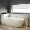 Home Eck-Badewanne 170 X 80 Cm, Version Rechts -Badezimmer Verkaufs-Shop megabad profi collection badewannen freistehende home 4382123