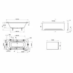RAVAK Campanula II Rechteckige Badewanne 180 X 80 Cm 7 RAVAK Campanula II Rechteckige Badewanne 180 X 80 Cm -Badezimmer Verkaufs-Shop ravak badewannen campanula ii rechteckige 180 4377221