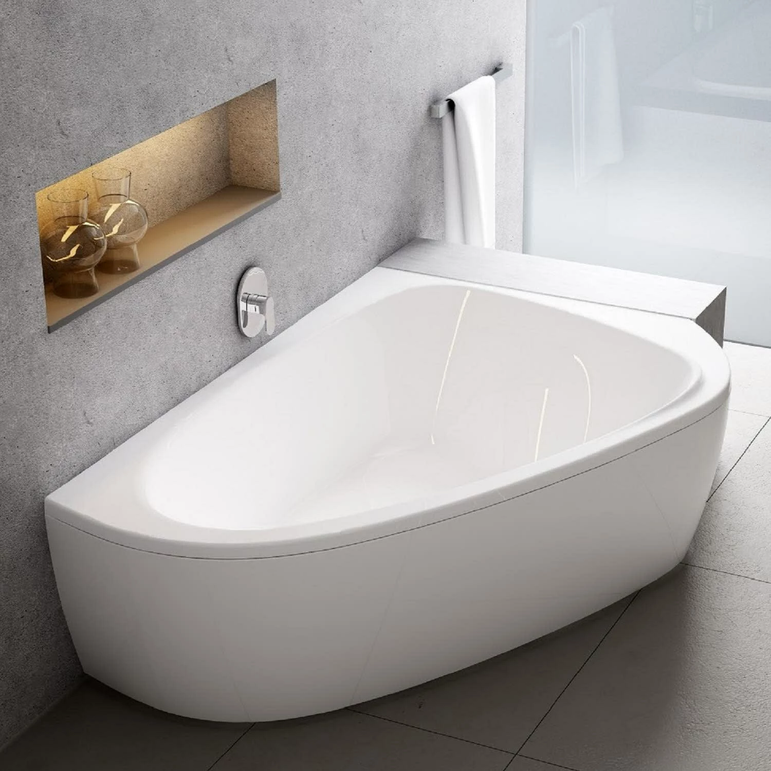 RAVAK LoveStory II Eck-Badewanne, Rechts 3 RAVAK LoveStory II Eck-Badewanne, Rechts