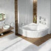 RAVAK New Day Asymmetrische Badewanne 140 X 140 Cm -Badezimmer Verkaufs-Shop ravak badewannen new day asymmetrische 140 4291621