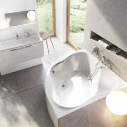 RAVAK New Day Asymmetrische Badewanne 140 X 140 Cm 7 RAVAK New Day Asymmetrische Badewanne 140 X 140 Cm -Badezimmer Verkaufs-Shop ravak badewannen new day asymmetrische 140 4291627