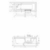 Repabad Livorno Mono Easy Duschbadewanne 170 X 70 Cm, Einstieg Rechts