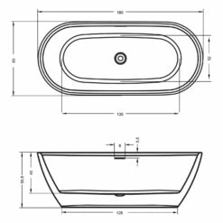 Riho Inspire Freistehende Badewanne 180 X 80 Cm Mit Riho Fall 10 Riho Inspire Freistehende Badewanne 180 X 80 Cm Mit Riho Fall -Badezimmer Verkaufs-Shop riho badewannen freistehende inspire 180 x 12208531