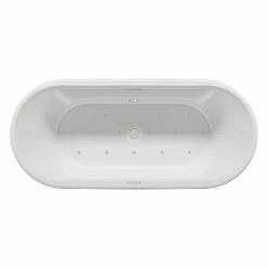 Riho Modesty Freistehende Badewanne 170 X 76 Cm Mit Sparkle Mood + Riho Fall