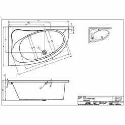 Riho Lyra Raumspar-Badewanne 140 X 90 Cm, Rechts Für Eckeinbau -Badezimmer Verkaufs-Shop riho badewannen whirlpool raumsparbadewannen lyra eckwanne 553844