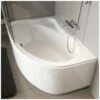 Riho Lyra Raumspar-Badewanne 140 X 90 Cm, Rechts Für Eckeinbau -Badezimmer Verkaufs-Shop riho badewannen whirlpool raumsparbadewannen lyra eckwanne 964258