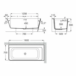 Roca Ona Eck-Badewanne 160 X 70 Cm, Einbau Rechts Mit L-Schürze 8 Roca Ona Eck-Badewanne 160 X 70 Cm, Einbau Rechts Mit L-Schürze -Badezimmer Verkaufs-Shop roca ona badewannen eck einbau mit 7108965