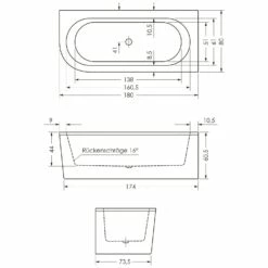 Steinkamp Life Eckbadewanne 180 X 80 Cm Links Mit Schürze Und M5 Ablaufgarnitur 5 Steinkamp Life Eckbadewanne 180 X 80 Cm Links Mit Schürze Und M5 Ablaufgarnitur -Badezimmer Verkaufs-Shop steinkamp badewannen eckbadewannen life 180 x 4019363