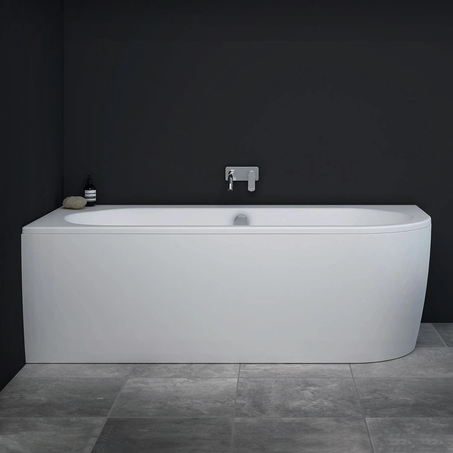 Steinkamp Life Eckbadewanne 180 X 80 Cm Rechts Mit Schürze Und MT5 Ab- Und Einlaufgarnitur 3 Steinkamp Life Eckbadewanne 180 X 80 Cm Rechts Mit Schürze Und MT5 Ab- Und Einlaufgarnitur