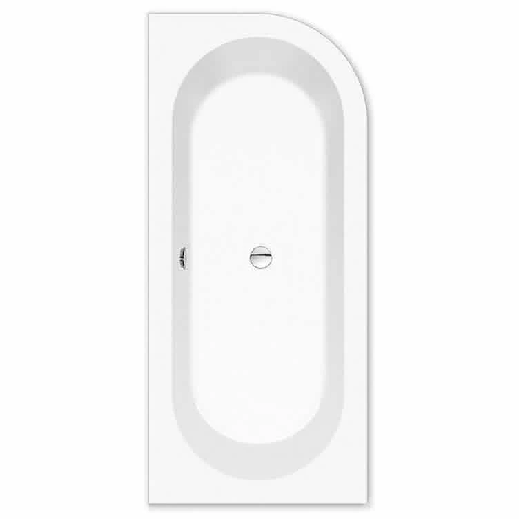 Steinkamp Living Eckbadewanne 180 X 80 Cm Mit Schürze Rechts, Inkl. Ab- Und Überlaufgarnitur M5 3 Steinkamp Living Eckbadewanne 180 X 80 Cm Mit Schürze Rechts, Inkl. Ab- Und Überlaufgarnitur M5
