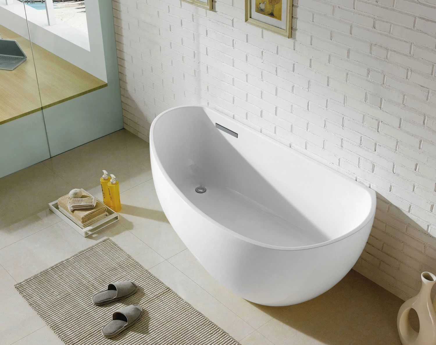 Steinkamp Loft Freistehende Badewanne Asymmetrisch Links 170 X 85 Cm 5 Steinkamp Loft Freistehende Badewanne Asymmetrisch Links 170 X 85 Cm – Bild 3