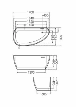 Steinkamp Loft Freistehende Badewanne Asymmetrisch Rechts 170 X 85 Cm 14 Steinkamp Loft Freistehende Badewanne Asymmetrisch Rechts 170 X 85 Cm -Badezimmer Verkaufs-Shop steinkamp freistehende badewannen loft asymmetrisch rechts 12488142