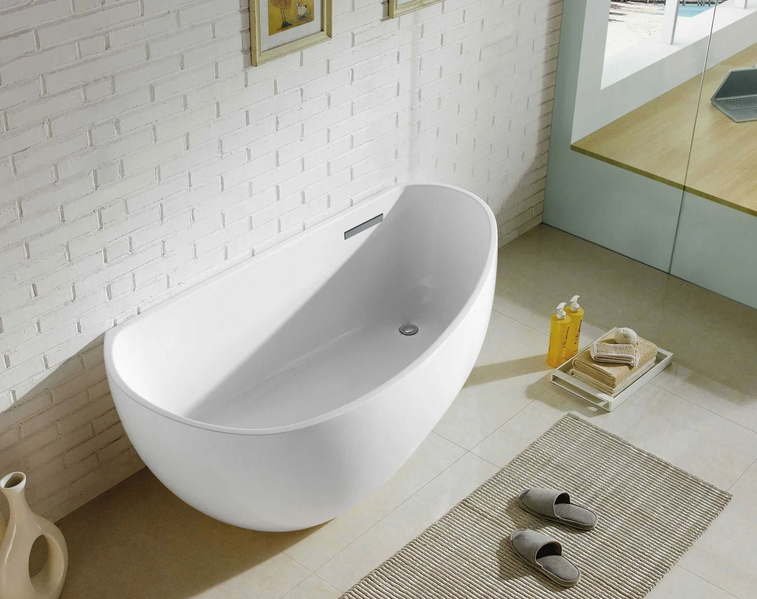 Steinkamp Loft Freistehende Badewanne Asymmetrisch Rechts 170 X 85 Cm 5 Steinkamp Loft Freistehende Badewanne Asymmetrisch Rechts 170 X 85 Cm – Bild 3