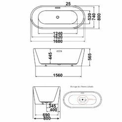 Steinkamp Loft Freistehende Ovalbadewanne 168 X 80 Cm 11 Steinkamp Loft Freistehende Ovalbadewanne 168 X 80 Cm -Badezimmer Verkaufs-Shop steinkamp freistehende badewannen loft ovalbadewanne 168 9415085