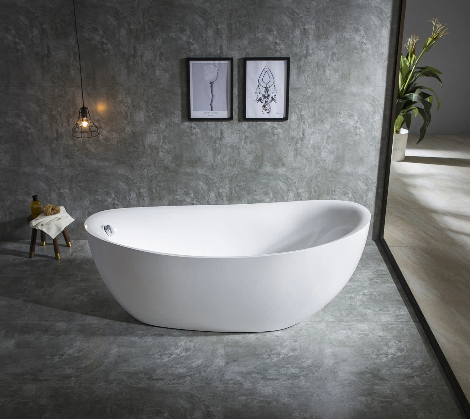 Steinkamp Loft Freistehende Ovalbadewanne 178 X 88 Cm 4 Steinkamp Loft Freistehende Ovalbadewanne 178 X 88 Cm – Bild 2