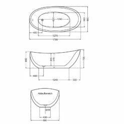 Steinkamp Loft Freistehende Ovalbadewanne 178 X 88 Cm 11 Steinkamp Loft Freistehende Ovalbadewanne 178 X 88 Cm -Badezimmer Verkaufs-Shop steinkamp freistehende badewannen loft ovalbadewanne 177 7103571