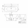 Villeroy & Boch Loop & Friends Oval Duo Vorwand-Badewanne, 170 X 75 Cm Für Eckeinbau Links