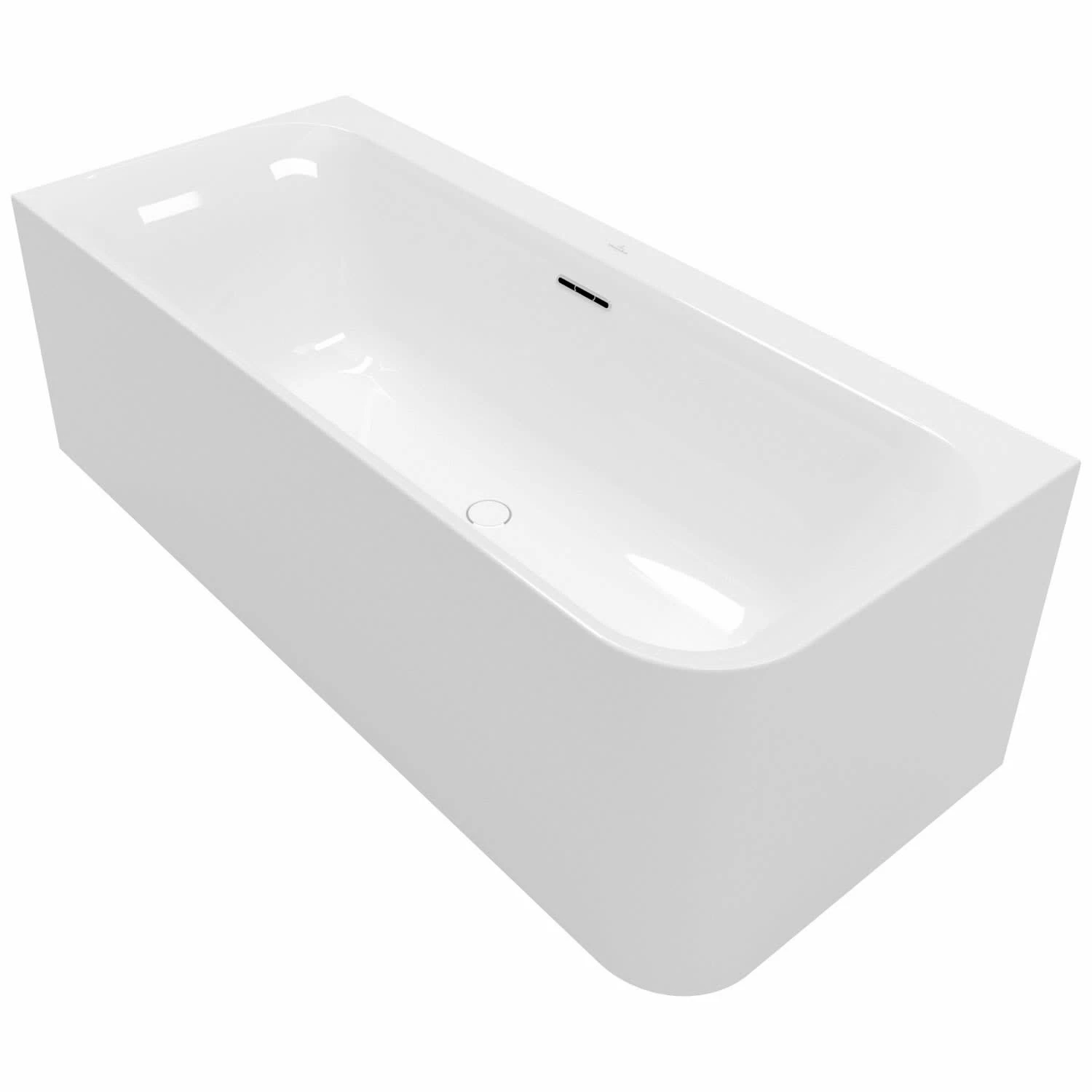 Villeroy & Boch Loop & Friends SQUARE Duo Vorwand-Badewanne, 180 X 80 Cm Für Eckeinbau Links 3 Villeroy & Boch Loop & Friends SQUARE Duo Vorwand-Badewanne, 180 X 80 Cm Für Eckeinbau Links