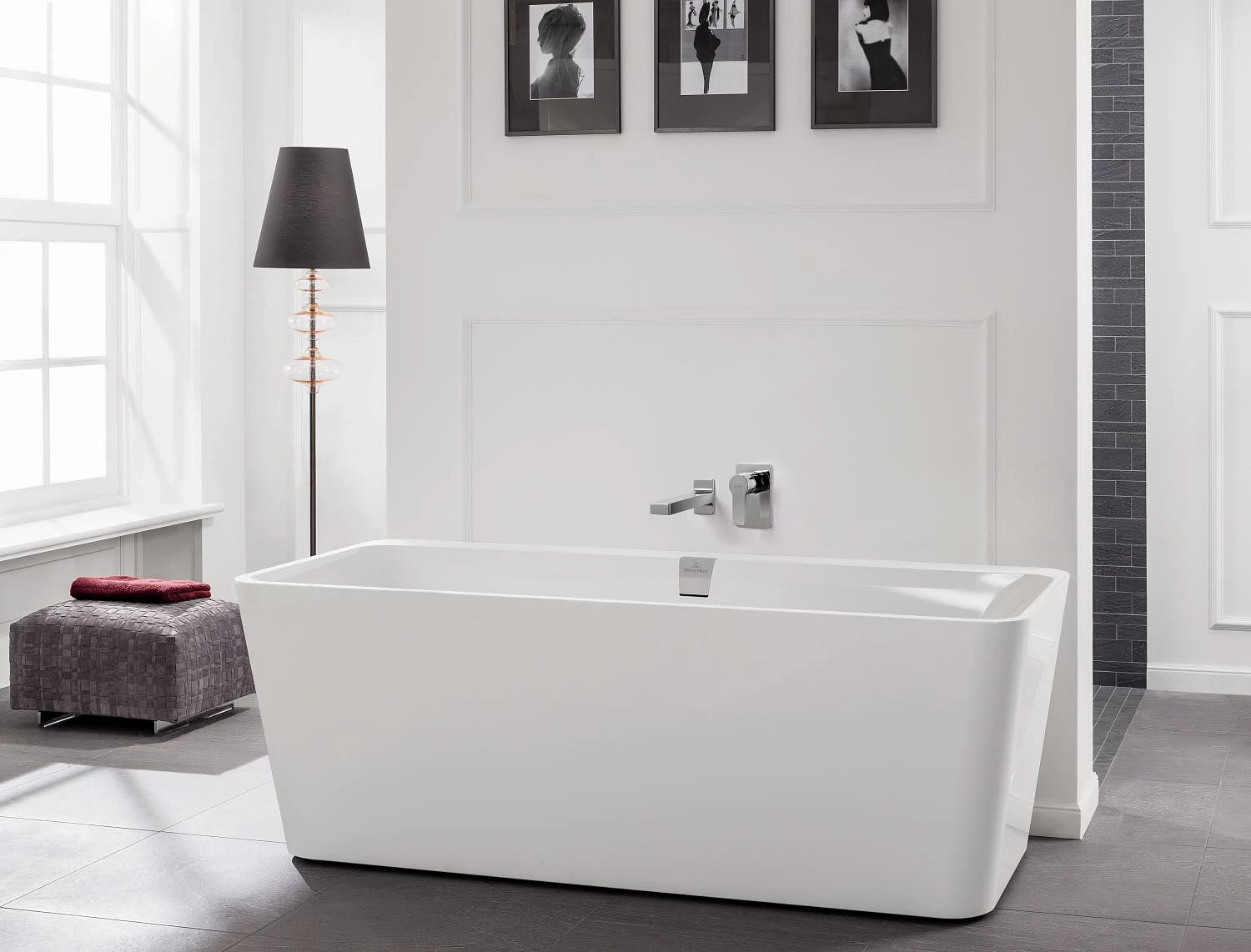 Villeroy & Boch Squaro Edge 12 Excellence Duo Badewanne 180 X 80 Cm Freistehend Mit Wasserzulauf 8 Villeroy & Boch Squaro Edge 12 Excellence Duo Badewanne 180 X 80 Cm Freistehend Mit Wasserzulauf – Bild 6